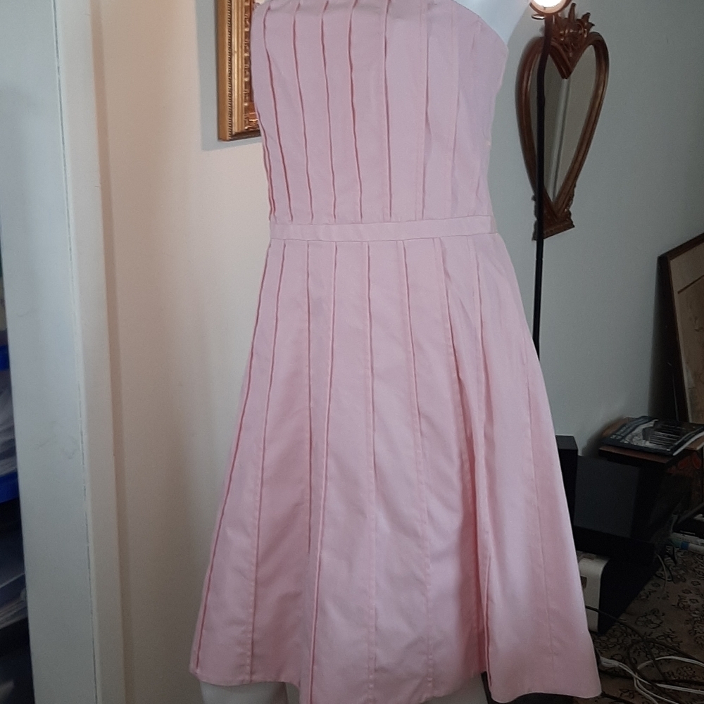 Pink Tartan Dress